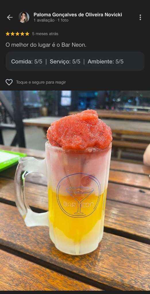 Avaliação Google 1