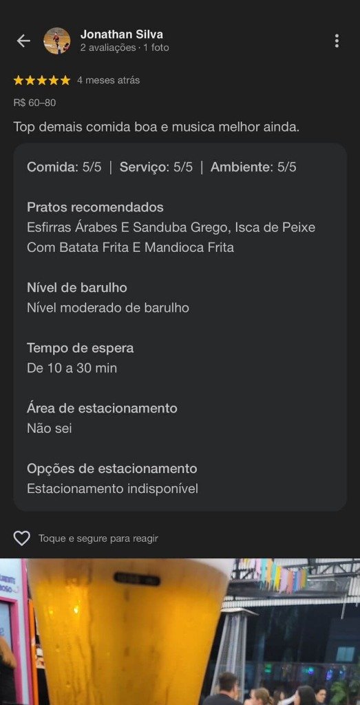 Avaliação Google 7